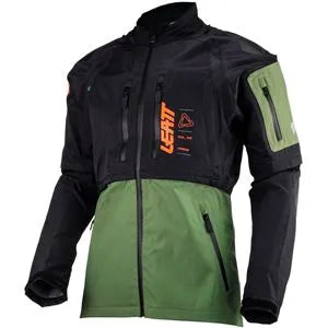 Jaqueta Leatt Moto 4.5 Hydradri Verde Cactus/Preto