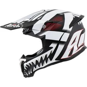 Capacete Airoh Twist 2.0 Mask Preto/Branco Fosco