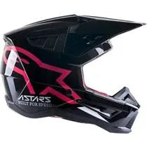 Capacete Alpinestars SM5 Compass - Preto/Rosa