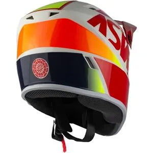 Capacete ASW Bridge - Branco/Vermelho