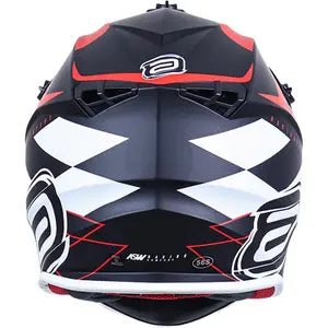 Capacete ASW R3 Victorius - Preto/Branco/Vermelho