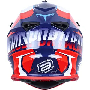 Capacete ASW R3 Evade - Azul/Vermelho/Branco