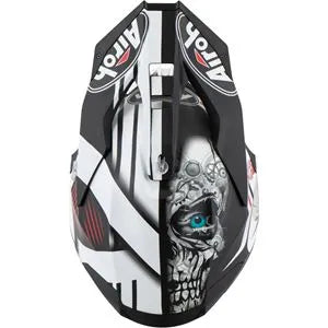 Capacete Airoh Twist 2.0 Mask Preto/Branco Fosco